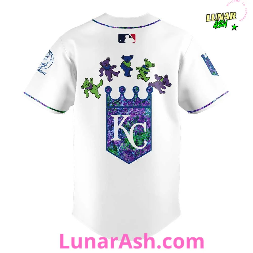 Kansas City Royals Grateful Dead Night Special Jersey Kansas City Royals Grateful Dead Night Special Jersey
