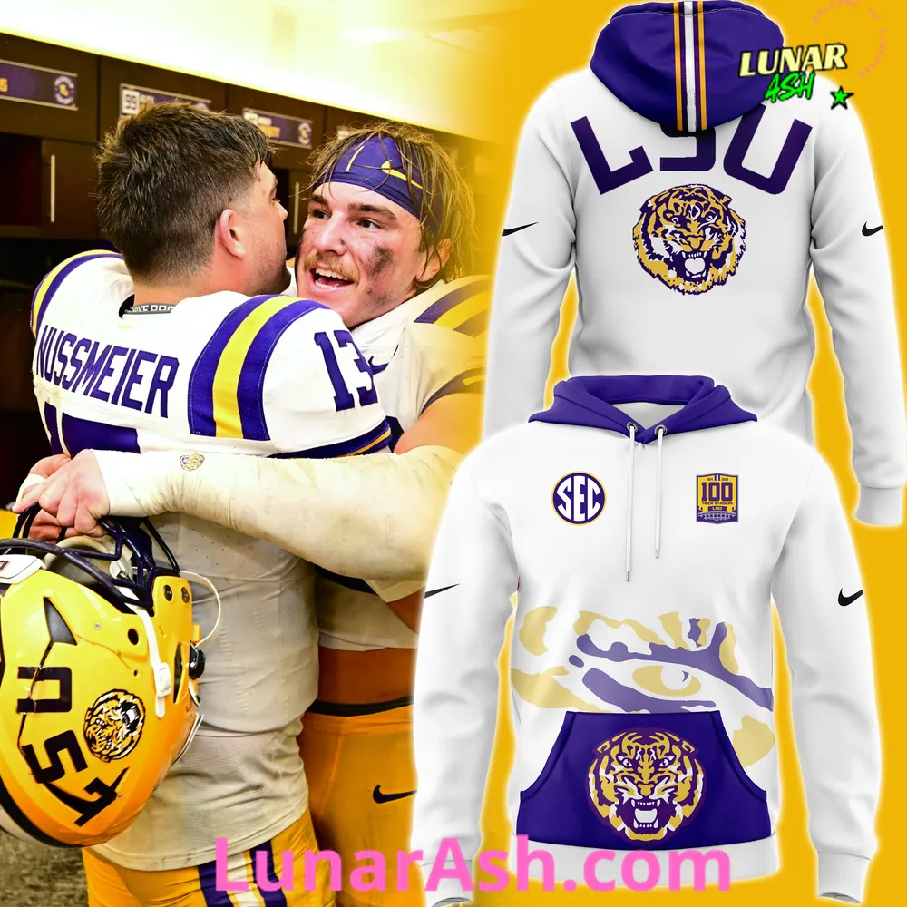 LSU Tiger 100 Years Limited Edition Hoodie LSU Tiger 100 Years Limited Edition Hoodie