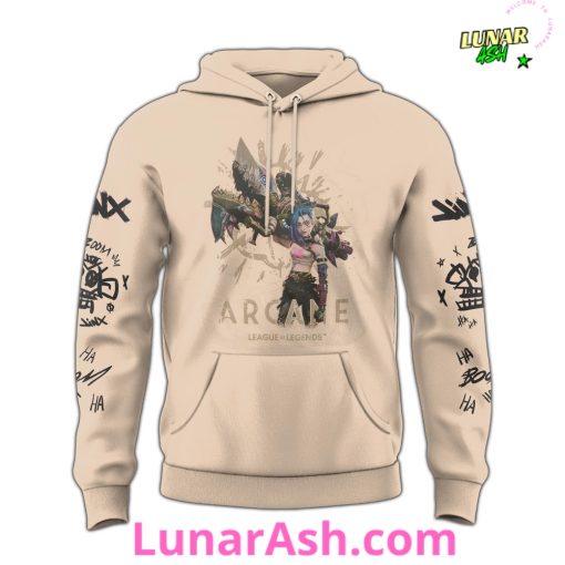 League of Legends Arcane Jinx & Vi Limited Edition Hoodie