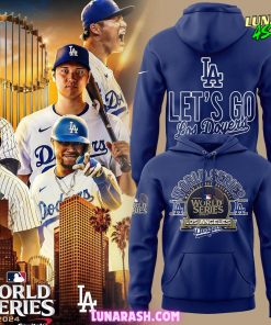 Let’s Go Los Angeles Dodgers Royal 2024 World Series Blue Hoodie