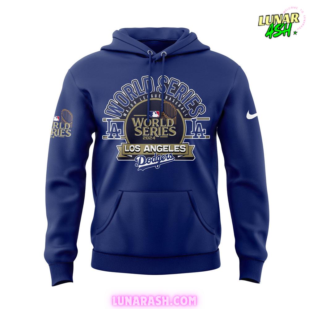 Let's Go Los Angeles Dodgers Royal 2024 World Series Blue Hoodie Let's Go Los Angeles Dodgers Royal 2024 World Series Blue Hoodie
