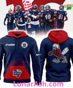 Liberty University Flames Navy Liberty 2024 Hoodie
