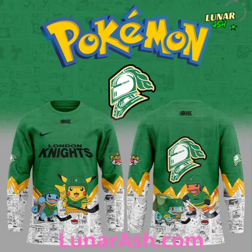 London Knights x Pokémon Special Hockey Jersey