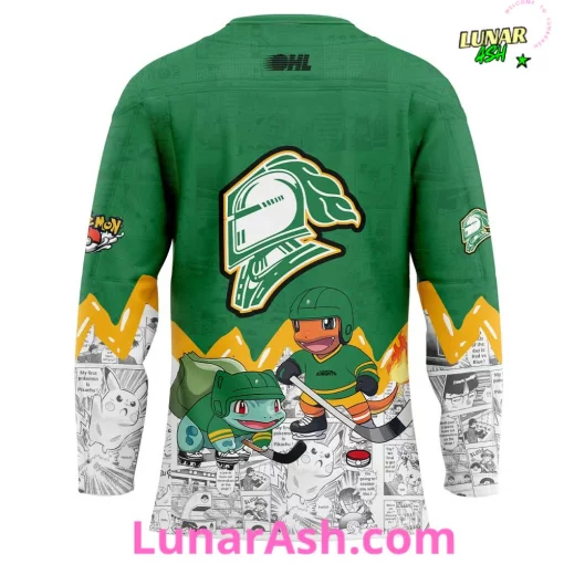 London Knights x Pokémon Special Hockey Jersey