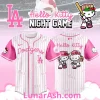 Los Angeles Dodgers MLB x Scooby-Doo Night Baseball Jersey