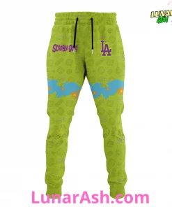 Los Angeles Dodgers MLB x Scooby Doo Night Hoodie Set 3