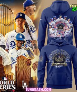 Los Angeles Dodgers Royal 2024 World Series Blue Hoodie
