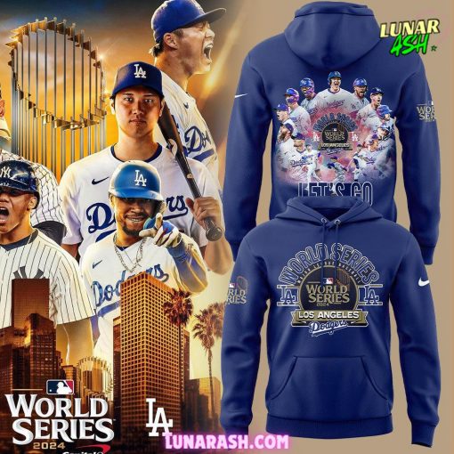 Los Angeles Dodgers Royal 2024 World Series Blue Hoodie