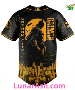 Los Angeles Dodgers x DC Batman Night Special Baseball Jersey 3