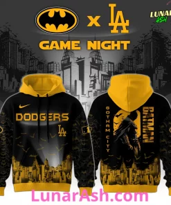 Los Angeles Dodgers x DC Batman Night Special Hoodie 1