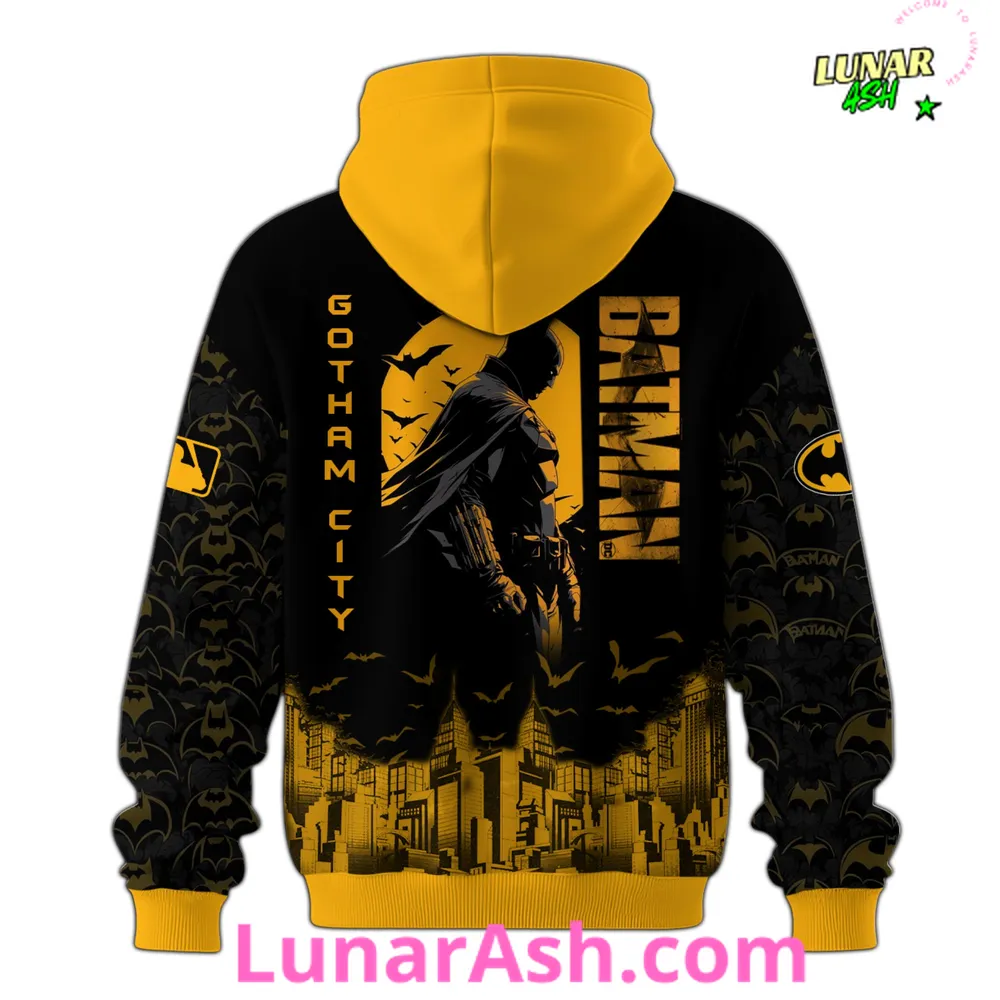 Los Angeles Dodgers x DC Batman Night Special Hoodie Los Angeles Dodgers x DC Batman Night Special Hoodie
