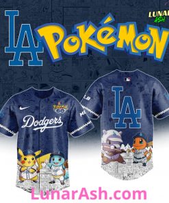 Los Angeles Dodgers x Pokémon GO Special Baseball Jersey