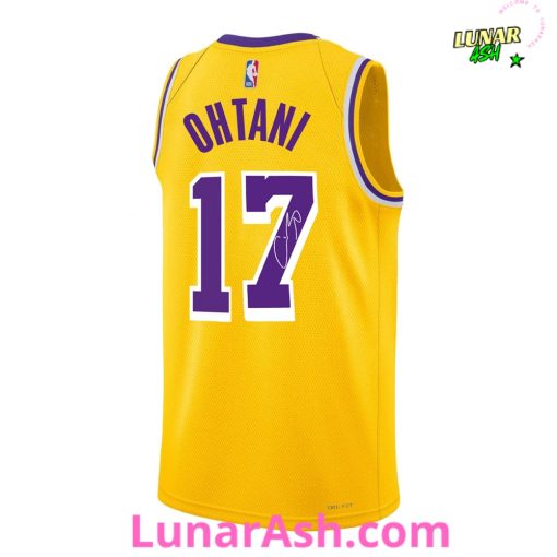 Los Angeles Lakers Shohei Ohtani Limited Edition Basketball Jersey