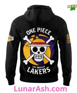 Los Angeles Lakers x One Piece Gear 5 Black Special Hoodie