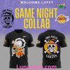 Los Angeles Lakers x One Piece Gear 5 Black Special T-Shirt