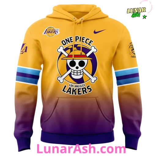 Los Angeles Lakers x One Piece Limited Hoodie