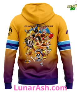 Los Angeles Lakers x One Piece Limited Hoodie 3