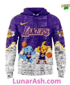 Los Angeles Lakers x Pokémon Special Purple Hoodie 2