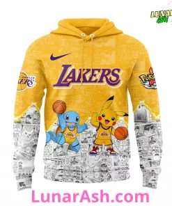 Los Angeles Lakers x Pokémon Special Yellow Hoodie