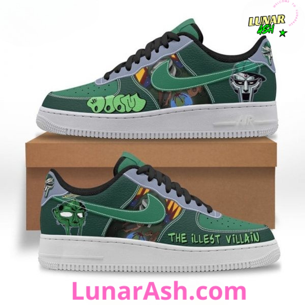 MF DOOM The Illest Villain Kicks Limited Edition Nike Air Force 1 MF DOOM The Illest Villain Kicks Limited Edition Nike Air Force 1