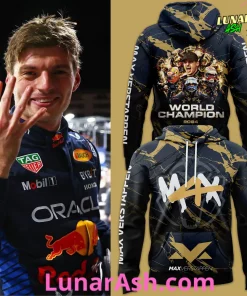 Max Verstappen World Champion 2024 Hoodie