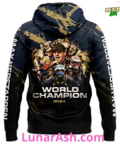 Max Verstappen World Champion 2024 Hoodie 3