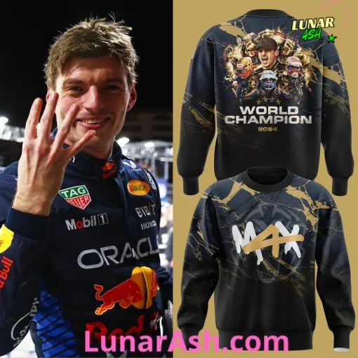Max Verstappen World Champion 2024 Sweatshirt