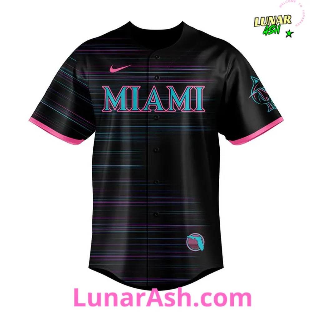 Miami Marlins City Connect 2025 Special Jersey Miami Marlins City Connect 2025 Special Jersey