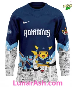 Milwaukee Admirals x Pokémon Special Hockey Jersey