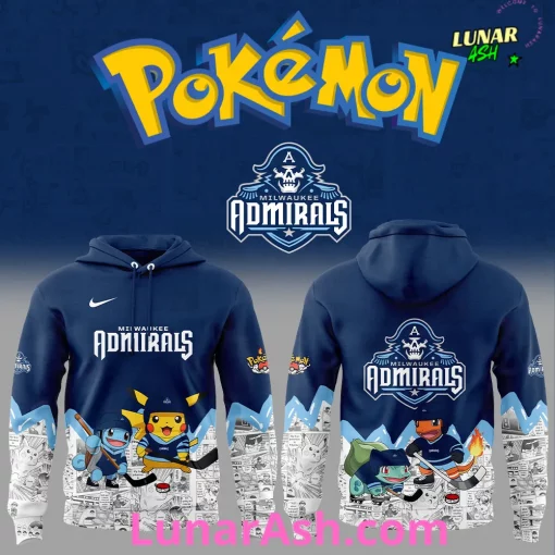 Milwaukee Admirals x Pokémon Special Hoodie