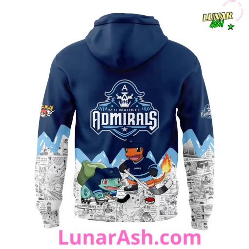 Milwaukee Admirals x Pokémon Special Hoodie