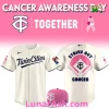 Minnesota Twins MLB Cancer Awareness Day Baseball Jersey