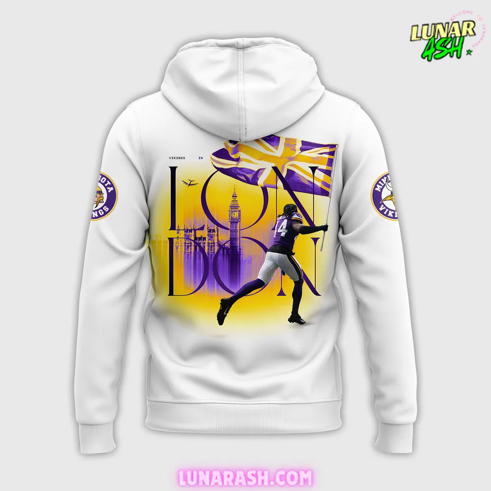 Minnesota Vikings London 2024 Hoodie Minnesota Vikings London 2024 Hoodie