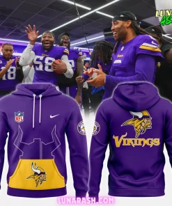Minnesota Vikings Nike Purple Game 2024 Hoodie 1