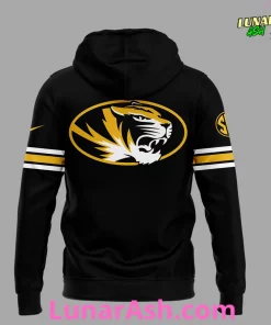 Missouri Tigers Stitched Luther Buden III Black Hoodie 3