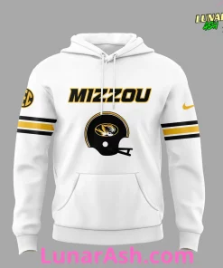 Missouri Tigers Stitched Luther Buden III White Hoodie 2