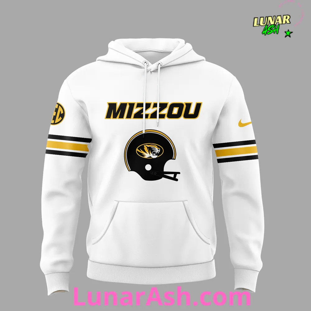 Missouri Tigers Stitched Luther Burden III White Hoodie Missouri Tigers Stitched Luther Burden III White Hoodie