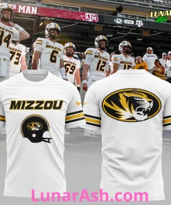 Missouri Tigers Stitched Luther Burden III White T-Shirt
