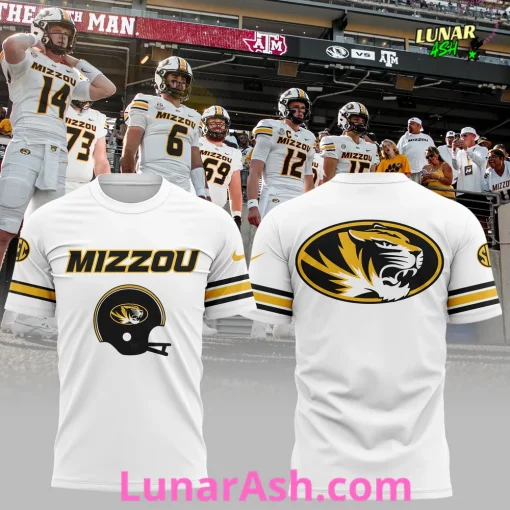 Missouri Tigers Stitched Luther Burden III White T-Shirt
