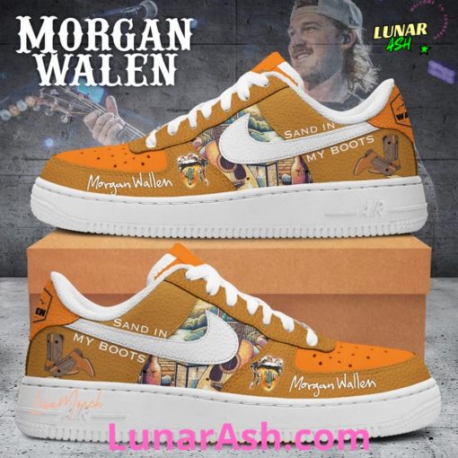 Morgan Wallen “Sand In My Boots” Nike Air Force 1