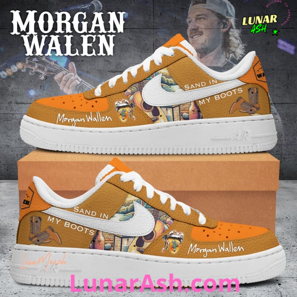 Morgan Wallen “Sand In My Boots” Nike Air Force 1 Morgan Wallen “Sand In My Boots” Nike Air Force 1