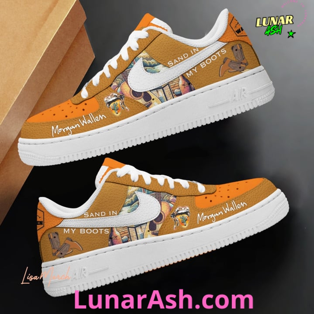 Morgan Wallen “Sand In My Boots” Nike Air Force 1 Morgan Wallen “Sand In My Boots” Nike Air Force 1