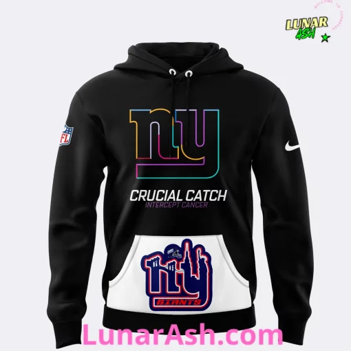 New York Giants Crucial Catch 100 Seasons Hoodie
