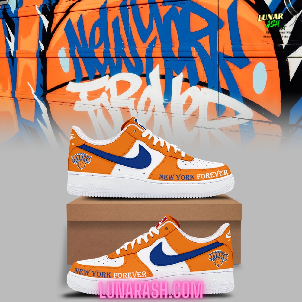 New York Knicks Forever Limited Edition Air Force 1 New York Knicks Forever Limited Edition Air Force 1