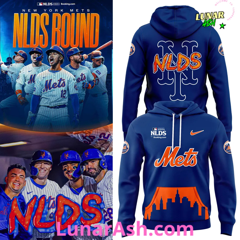 New York Mets NLDS Bound 2024 Hoodie New York Mets NLDS Bound 2024 Hoodie