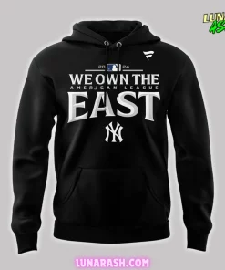 New York Yankees AL East Division Champions 2024 Black Hoodie 2