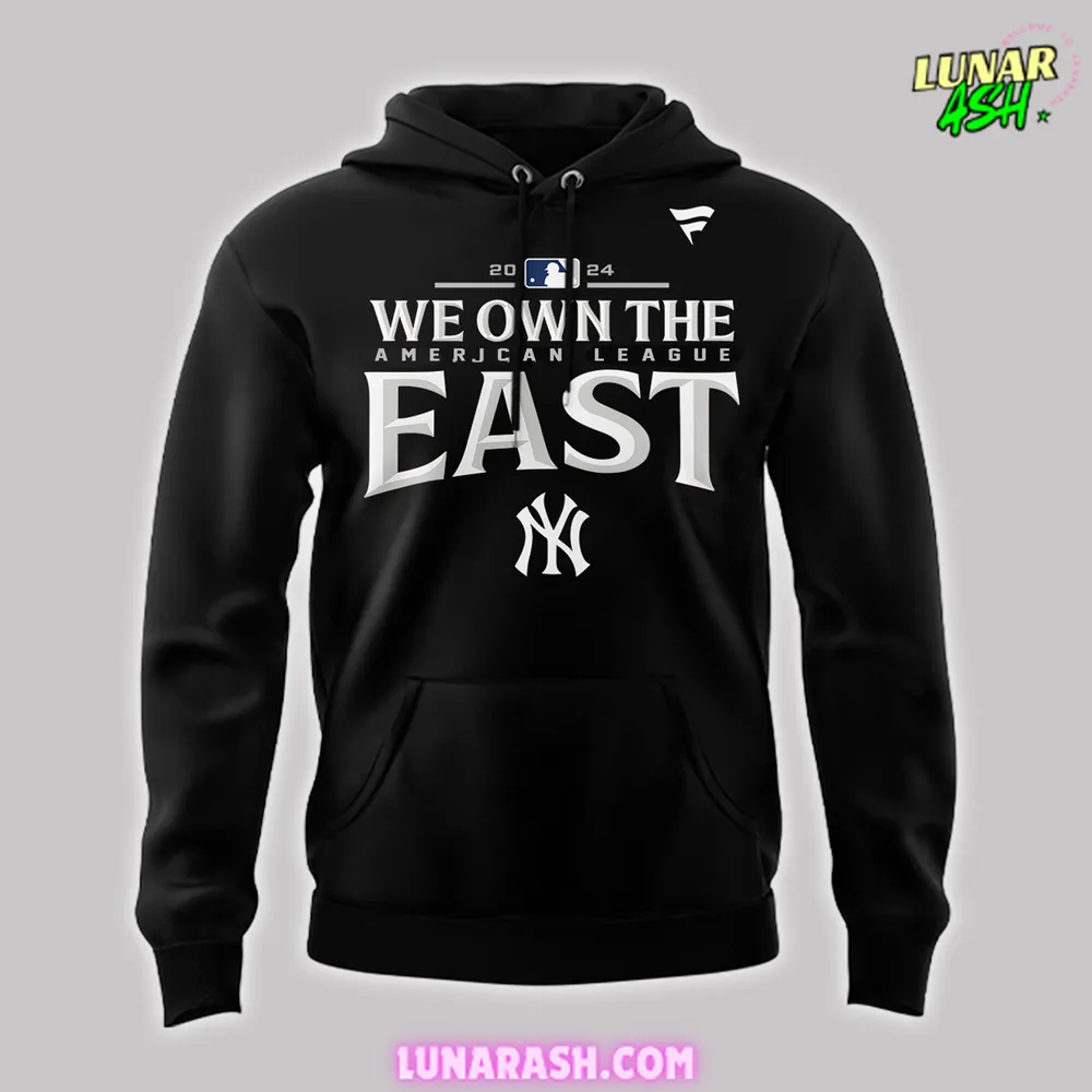 New York Yankees AL East Division Champions 2024 Black Hoodie New York Yankees AL East Division Champions 2024 Black Hoodie