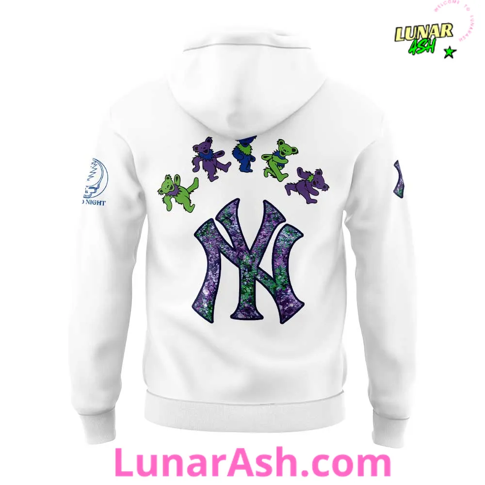 New York Yankees Grateful Dead Night Special Hoodie New York Yankees Grateful Dead Night Special Hoodie