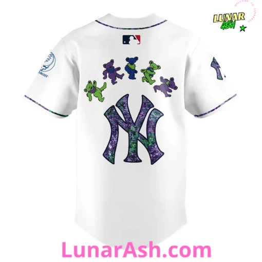 New York Yankees Grateful Dead Night Special Jersey