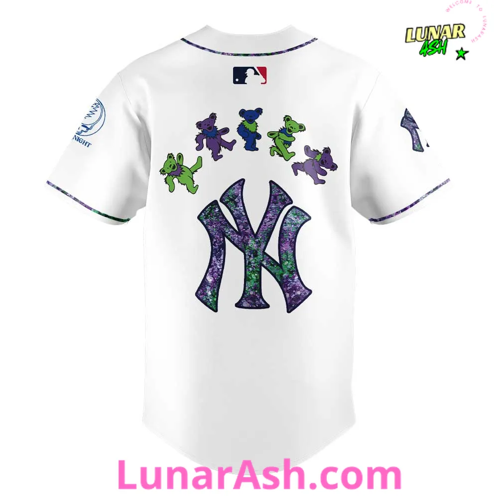 New York Yankees Grateful Dead Night Special Jersey New York Yankees Grateful Dead Night Special Jersey